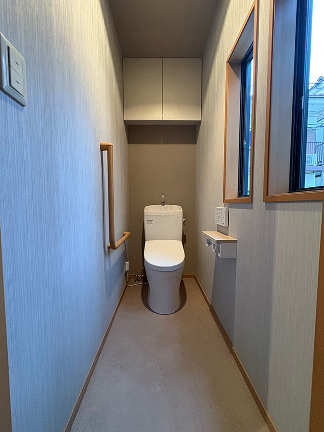 トイレ施工後