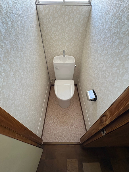 トイレ施工後