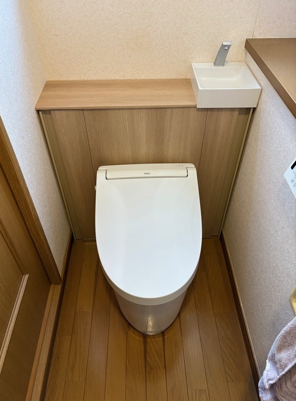 トイレ施工後