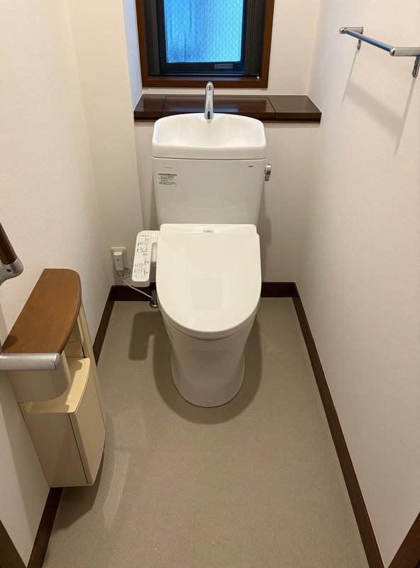 トイレ施工後